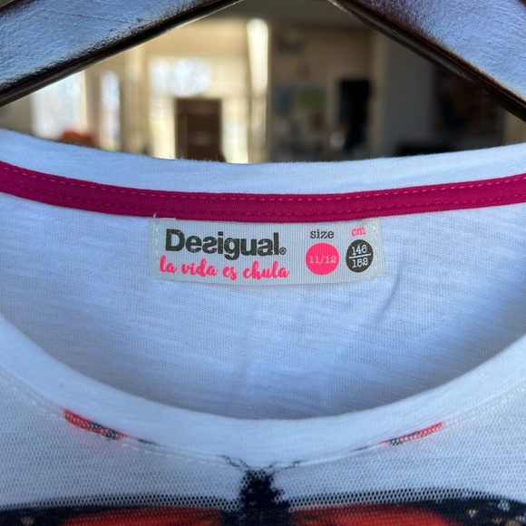 Holographic butterfly kids t-shirt from Spain. Worn once! - Picture 4 of 5